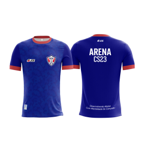 CS23 - Camisa Escolinha Arena CS23 Azul