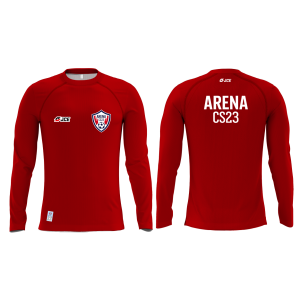 CS23 - Camisa Térmica Arena CS23 Vermelha Treino