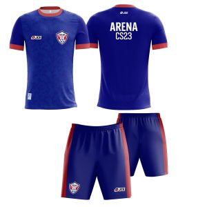 CS23 - Kit Escolinha sem Meião Arena CS23 Azul