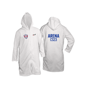 CS23 - Parka Branca Arena CS23 (Roupão Natação)
